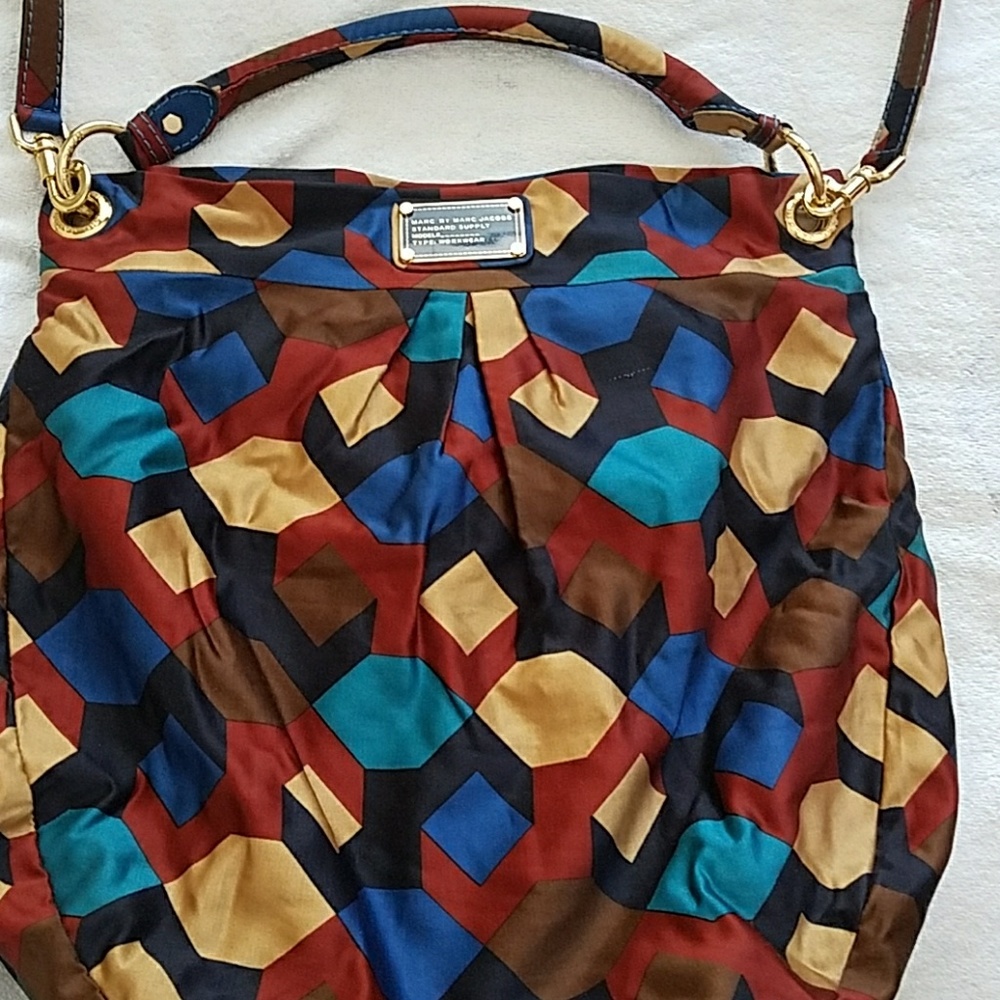Marc by Marc Jacobs fabric slouch bag